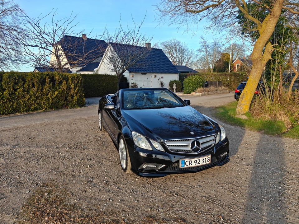 Mercedes E200 1,8 CGi Avantgarde Cabriolet aut. BE 2d