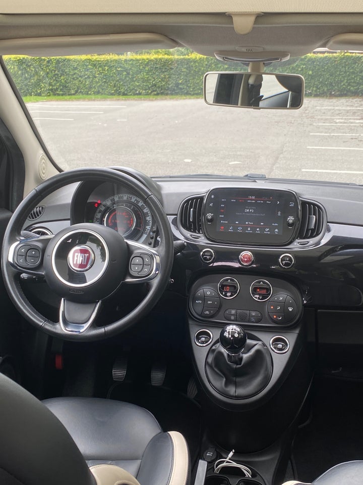 Fiat 500 0,9 TwinAir 80 Black Edition 3d