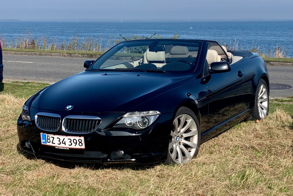 BMW 630i 3,0 Cabriolet Steptr. 2d