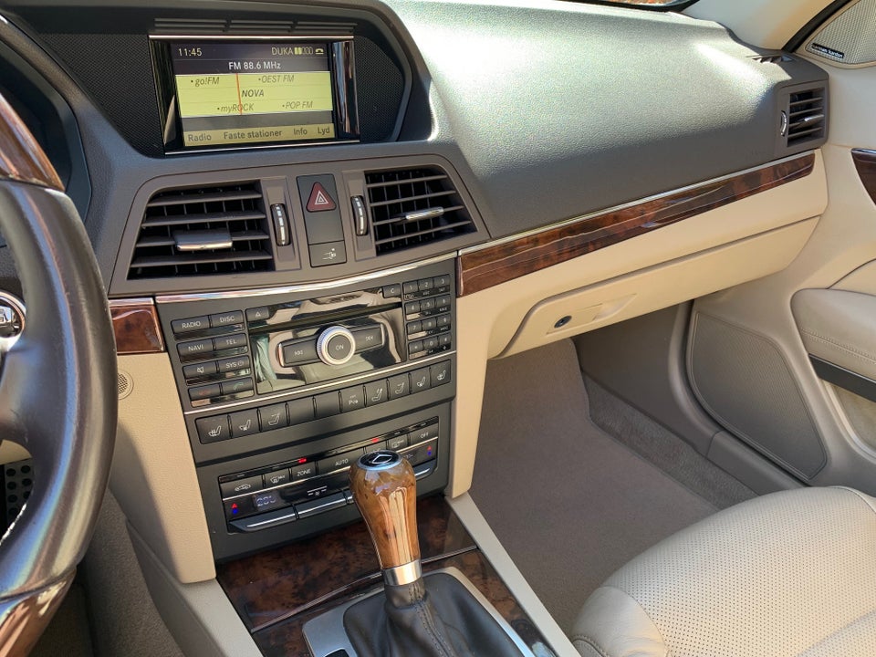 Mercedes E350 3,5 CGi AMG Line Cabriolet aut. BE 2d