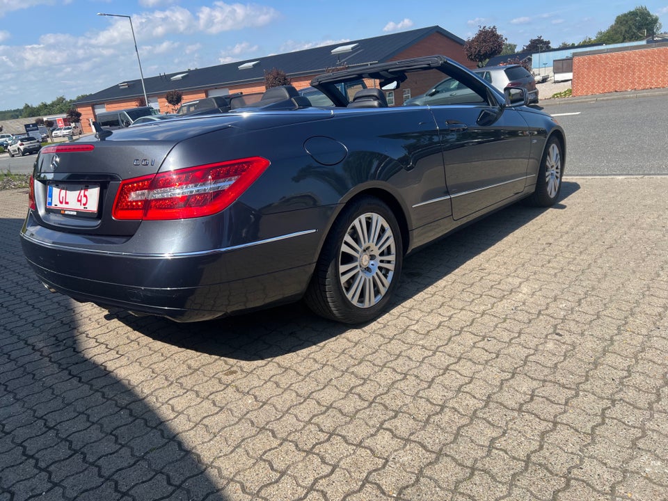 Mercedes E200 1,8 Cabriolet BE 2d