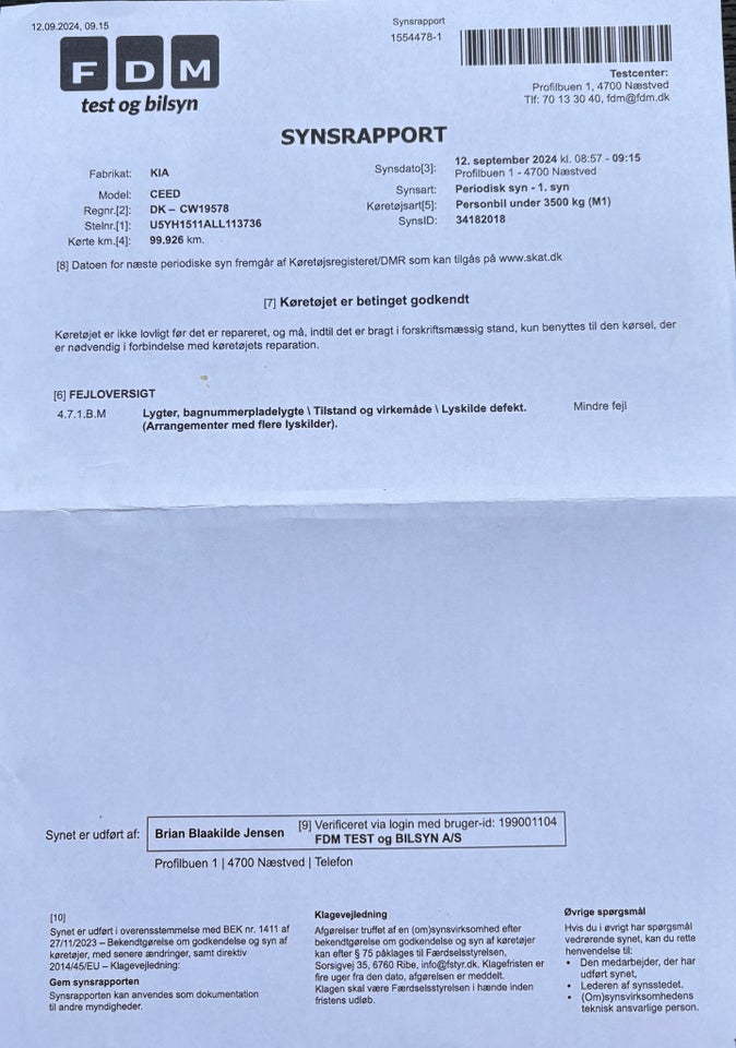 Kia Ceed 1,0 T-GDi Active 5d