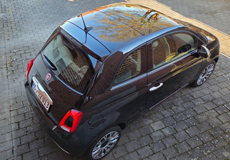 Fiat 500 0,9 TwinAir 80 Black Edition 3d
