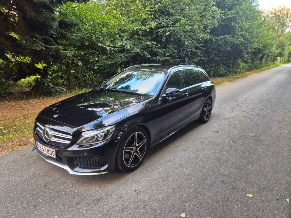 Mercedes C220 d 2,2 AMG Line stc. aut. 5d