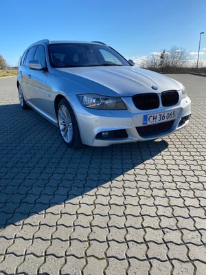 BMW 325d 3,0 Touring Steptr. Diesel aut. Automatgear modelår 2011 km 224000 Sølvmetal ABS airbag ser