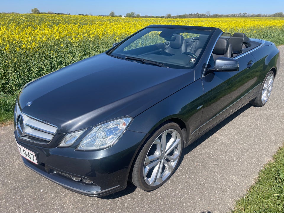 Mercedes E200 1,8 CGi Cabriolet BE 2d