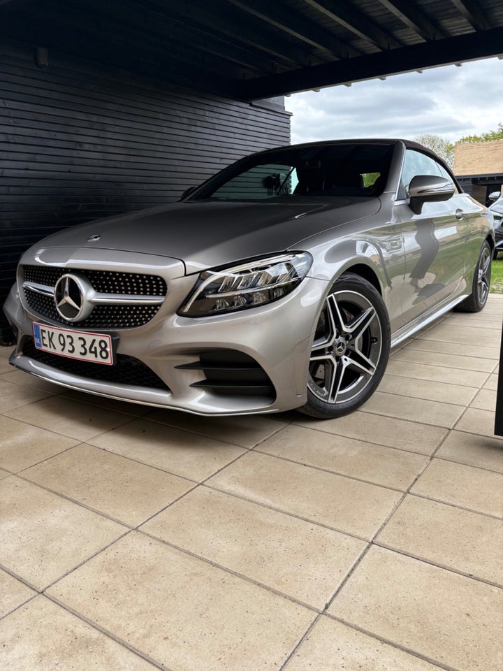 Mercedes C200 1,5 AMG Line Cabriolet aut. 2d