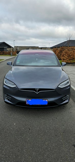 Tesla Model X se brugte til salg p Bilbasen