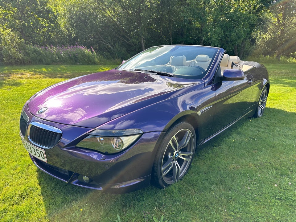 BMW 630i 3,0 Cabriolet Steptr. 2d