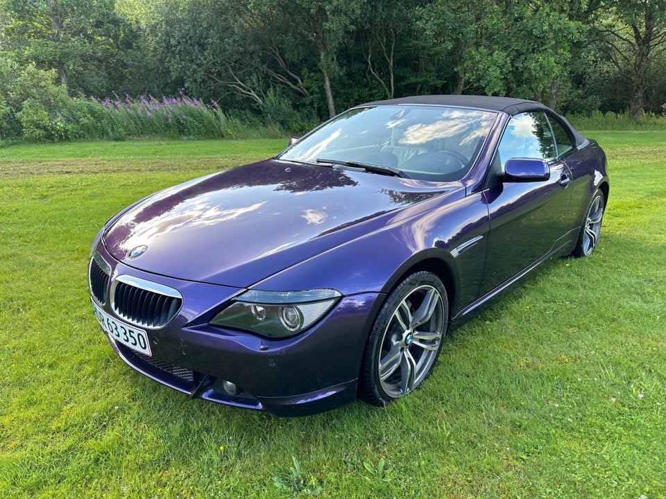 BMW 630i 3,0 Cabriolet Steptr. 2d