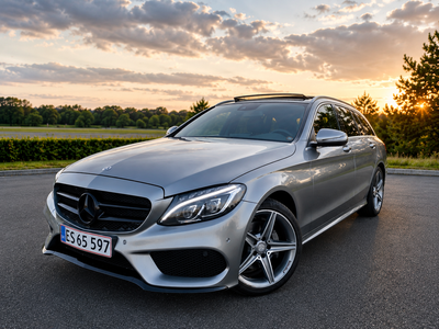 Mercedes C220 d 2,2 AMG Line stc. aut. 5d
