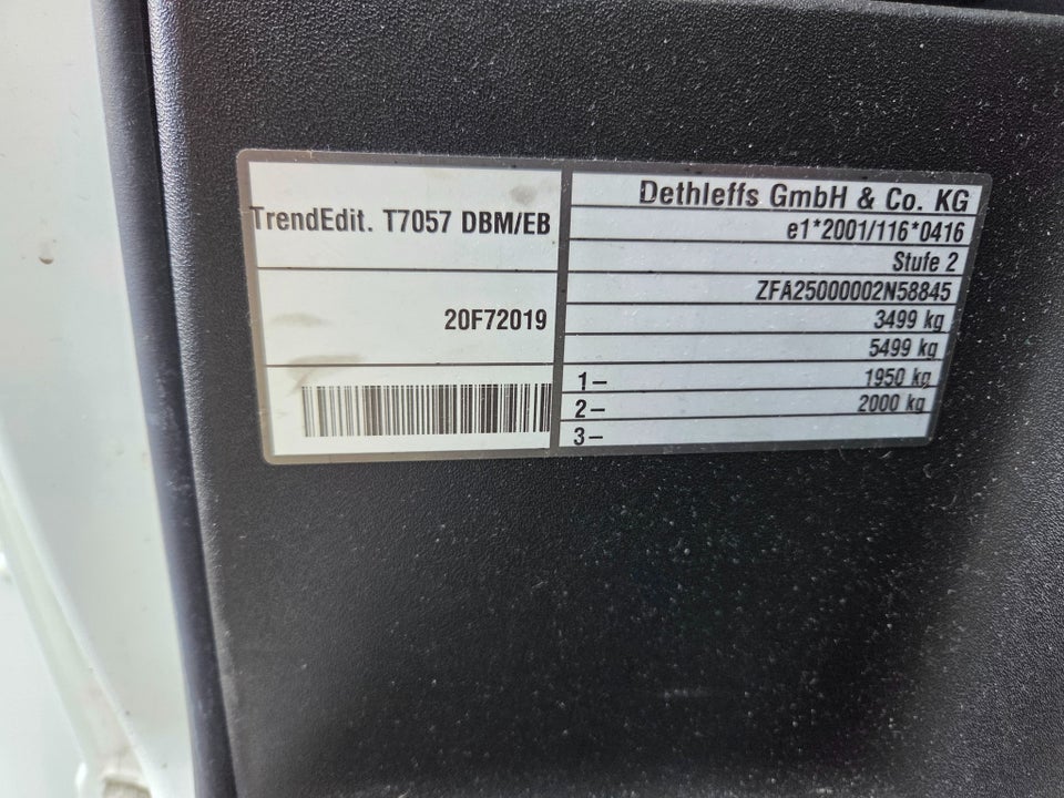 Dethleffs T7057 EB Trend 2,3 D aut.