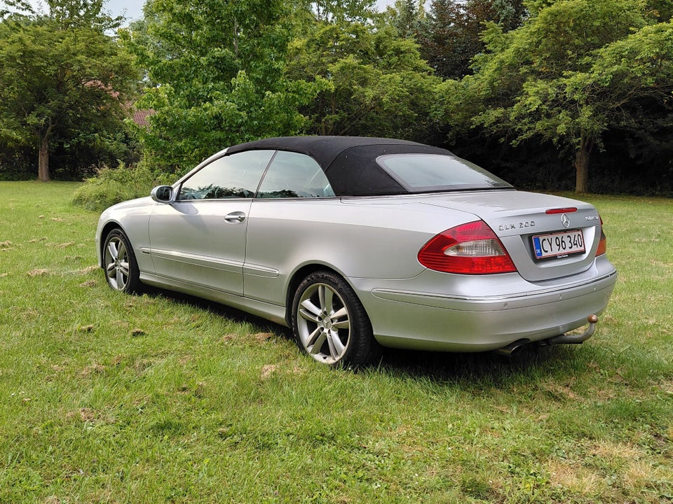 Mercedes CLK200 1,8 Kompressor Avantgarde Cabriolet aut. 2d