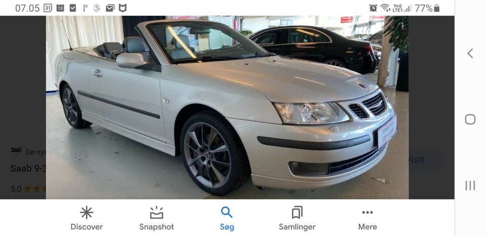 Saab 9-3 1,8 t Linear Hirsch Cabriolet 2d