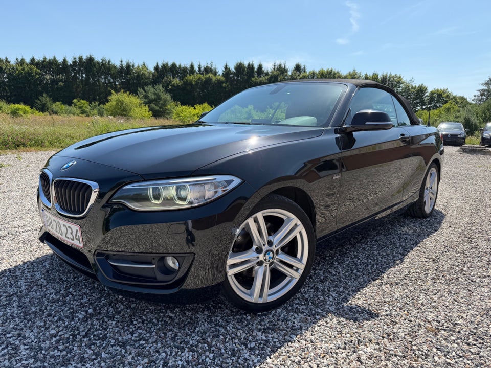 BMW 220i 2,0 Cabriolet aut. 2d