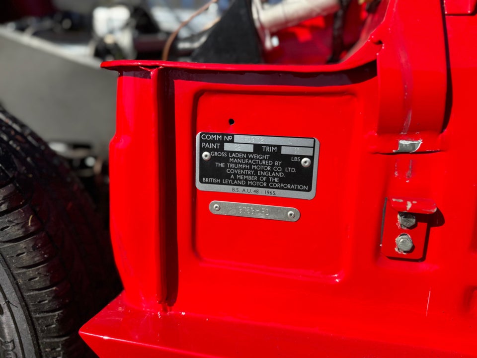 Triumph Spitfire 1,3 2d