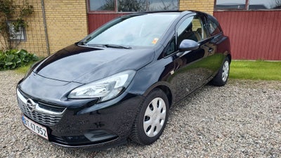 Opel Corsa 1,4 Enjoy Benzin modelår 2018 km 9000 Mørkblåmetal ABS airbag service ok full, AirConditi