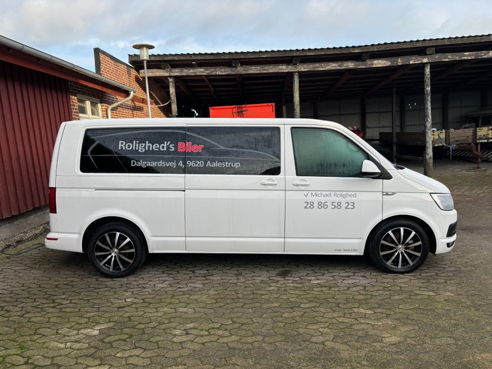 VW Transporter 2,0 TDi 204 Kassevogn DSG lang