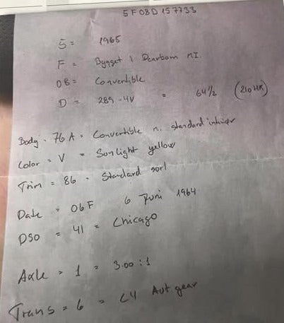 Ford Mustang 4,7 V8 Cabriolet aut. 2d