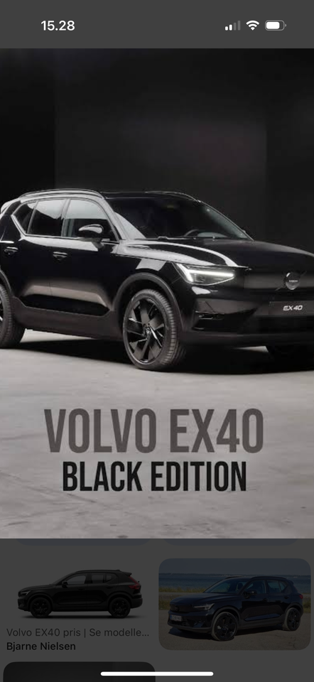 Volvo EX40 Extended Range Black Edition 5d