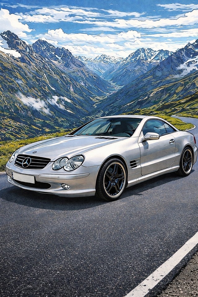 Mercedes SL500 5,0 aut. 2d