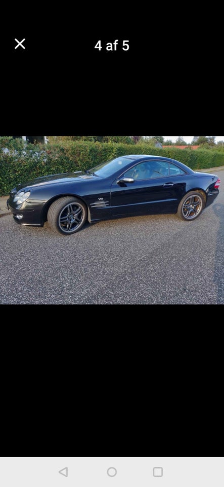 Mercedes SL500 5,5 aut. 2d