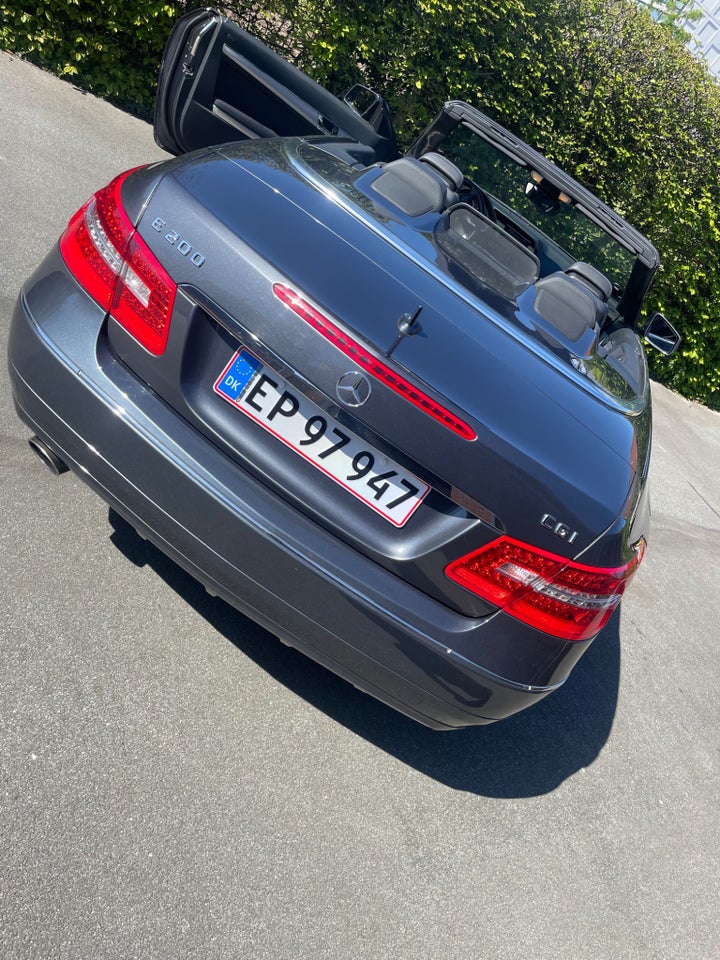 Mercedes E200 1,8 CGi Cabriolet BE 2d