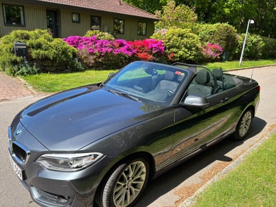 BMW 220d 2,0 Cabriolet aut. 2d