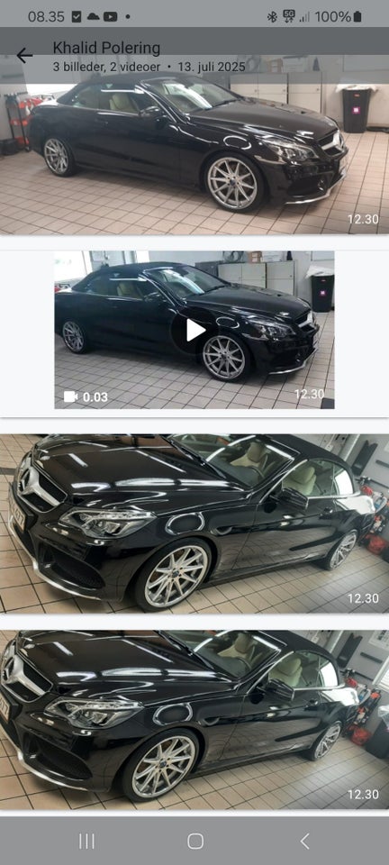 Mercedes E200 2,0 Cabriolet 2d