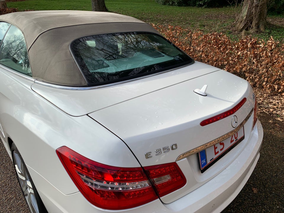Mercedes E350 3,5 CGi AMG Line Cabriolet aut. BE 2d