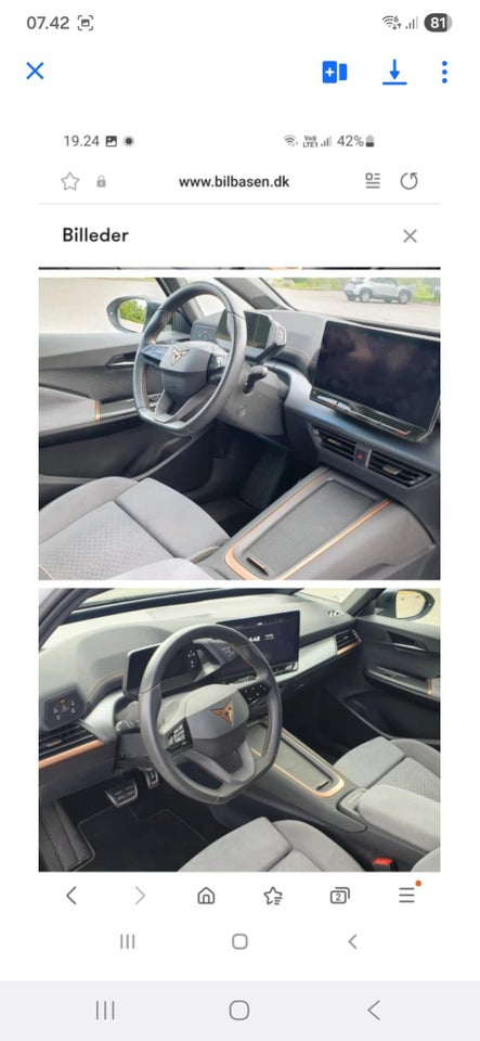 Cupra Born 58 e-Boost Dinamica Pack High 5d