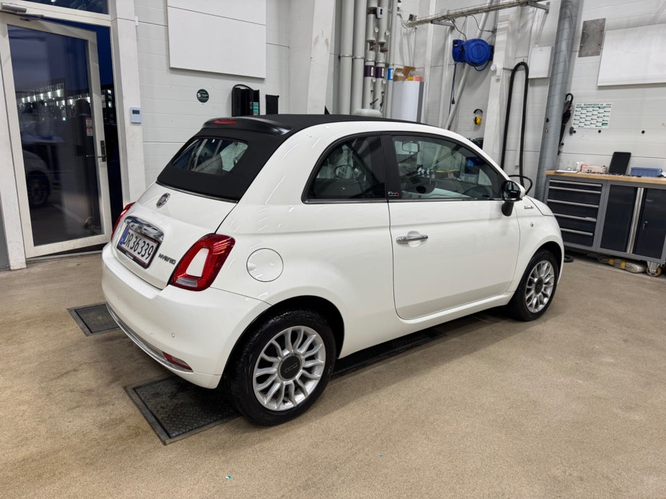 Fiat 500C 1,0 Hybrid Dolcevita 2d
