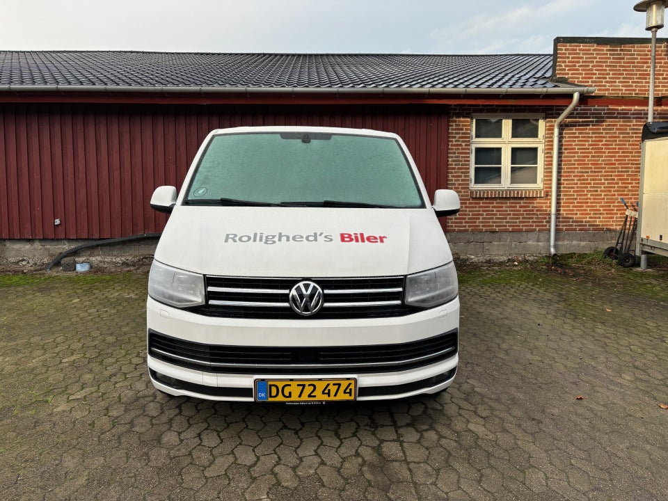 VW Transporter 2,0 TDi 204 Kassevogn DSG lang