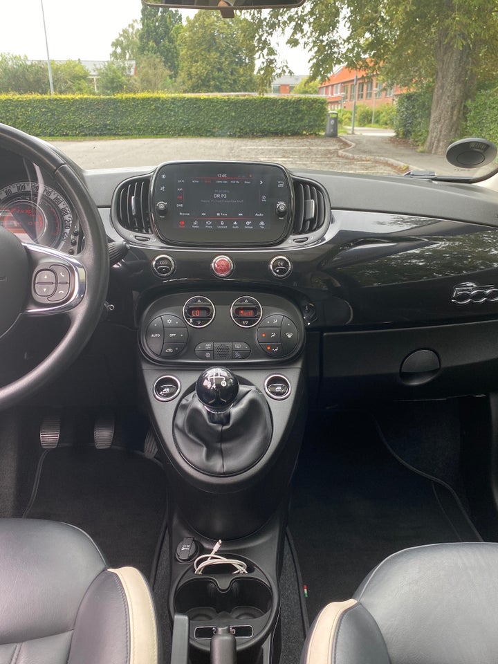 Fiat 500 0,9 TwinAir 80 Black Edition 3d
