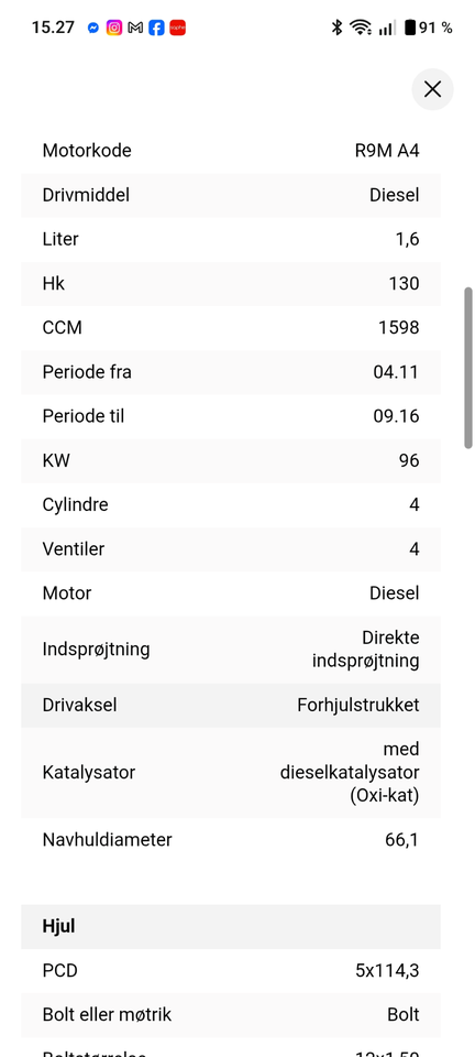 Renault Grand Scenic III 1,6 dCi 130 Expression 7prs 5d
