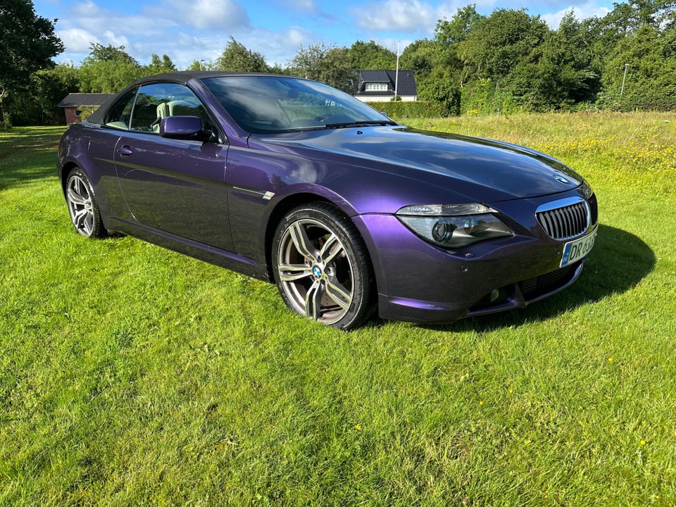 BMW 630i 3,0 Cabriolet Steptr. 2d