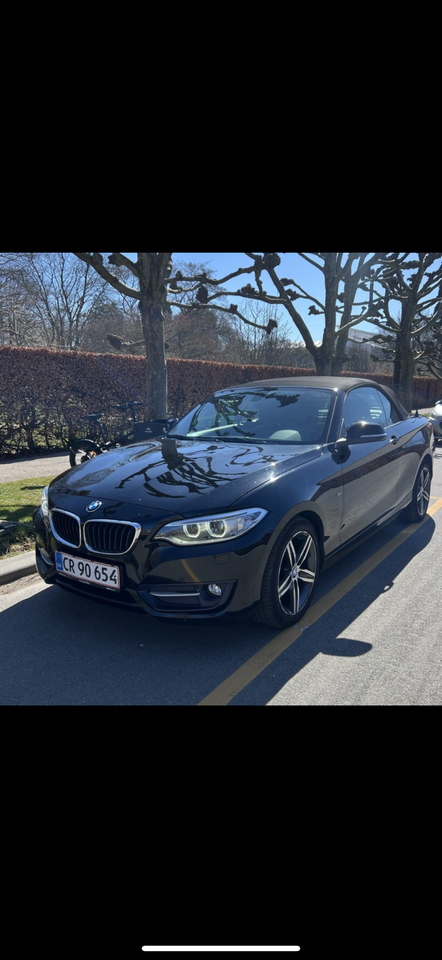 BMW 218i 1,5 Cabriolet aut. 2d