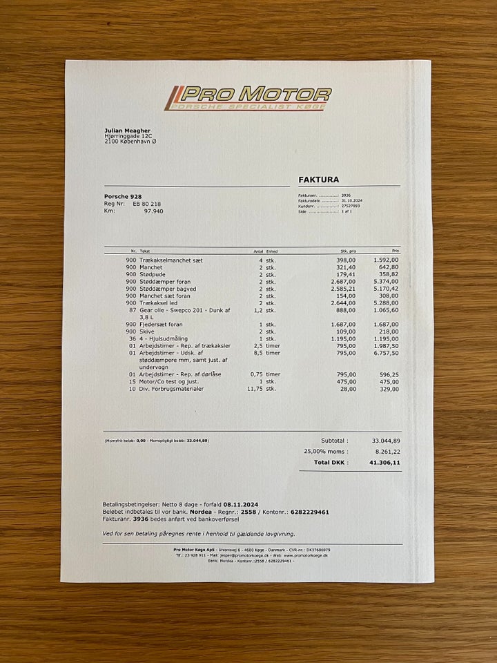 Porsche 928 4,5  3d