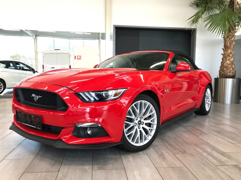 Ford Mustang 5,0 V8 GT Convertible aut. 2d