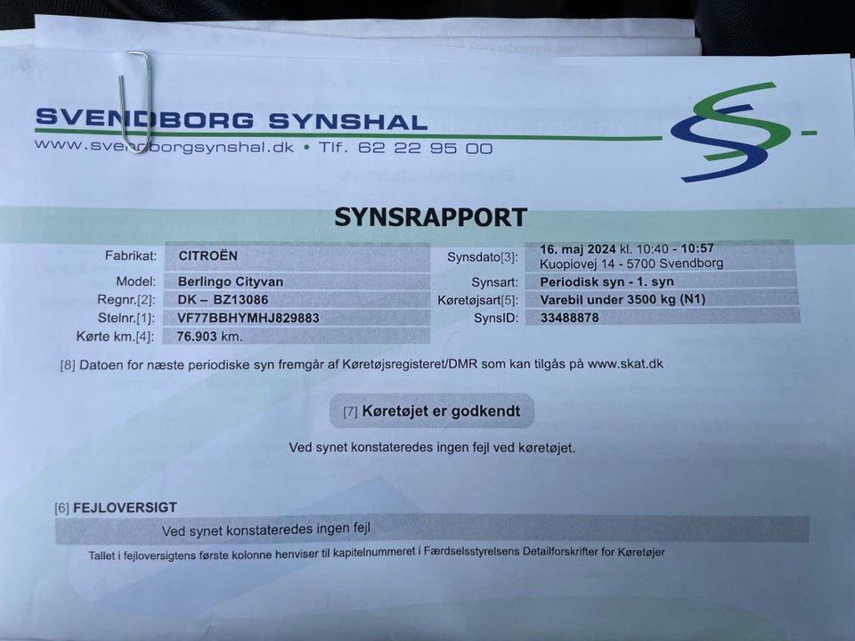 Citroën Berlingo 1,6 BlueHDi 100 Cityvan ETG6 L1N2 5d