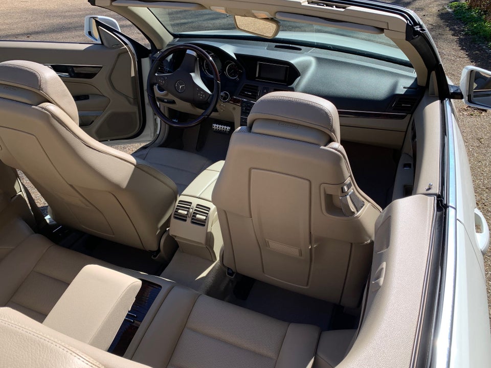 Mercedes E350 3,5 CGi AMG Line Cabriolet aut. BE 2d