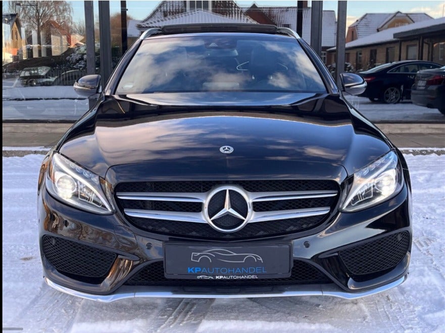 Mercedes C200 d 2,2 AMG Line stc. aut. 5d