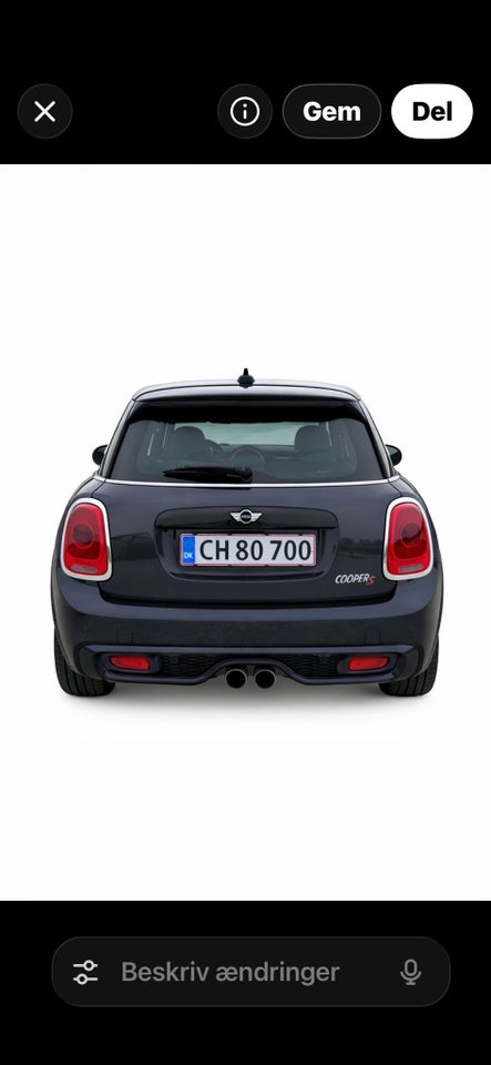 MINI Cooper S 2,0 aut. 5d