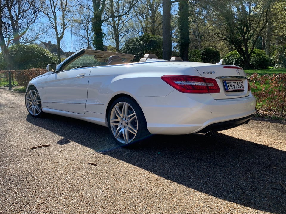 Mercedes E350 3,5 CGi AMG Line Cabriolet aut. BE 2d