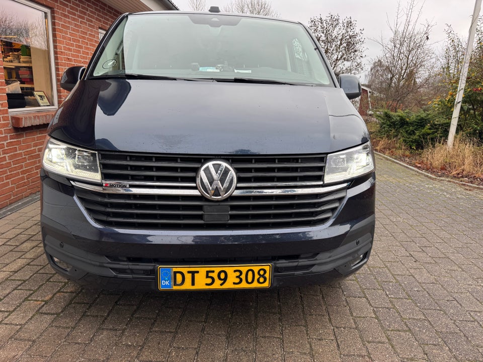 VW Transporter 2,0 TDi 204 Kassevogn DSG 4Motion lang