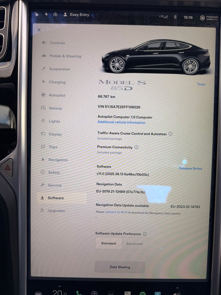 Tesla Model S 85D 5d