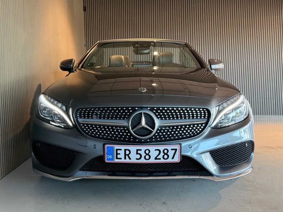 Mercedes C220 d 2,2 AMG Line Cabriolet aut. 2d