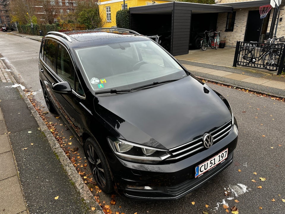 VW Touran 2,0 TDi 190 Highline DSG 7prs 5d