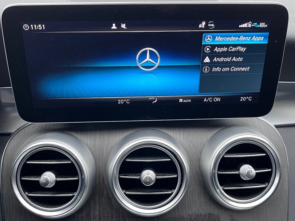 Mercedes C300 de 2,0 AMG Line Night Edition stc. aut. 5d