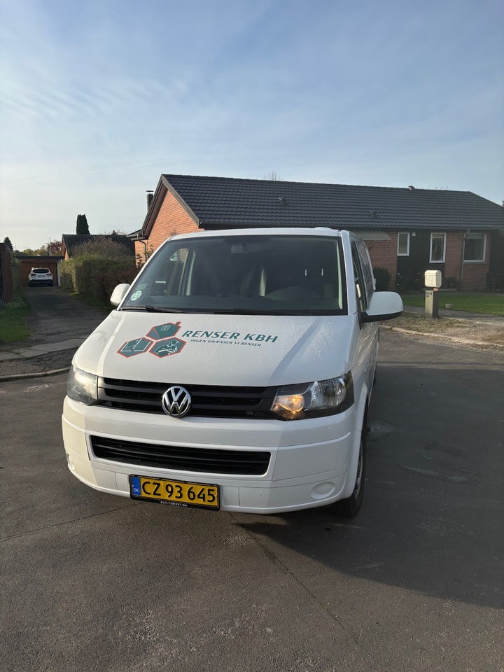 VW Transporter 2,0 TDi 140 Kassevogn DSG lang